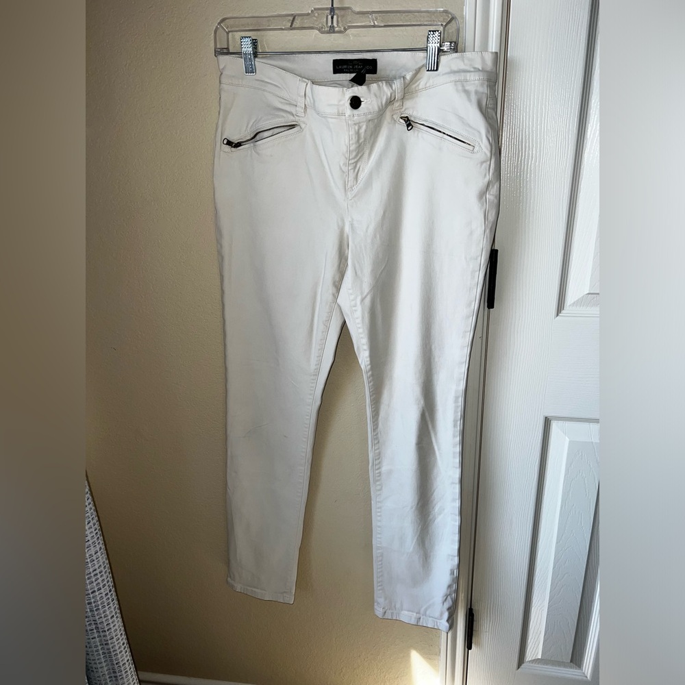 Lauren Jeans Co. White Jeans